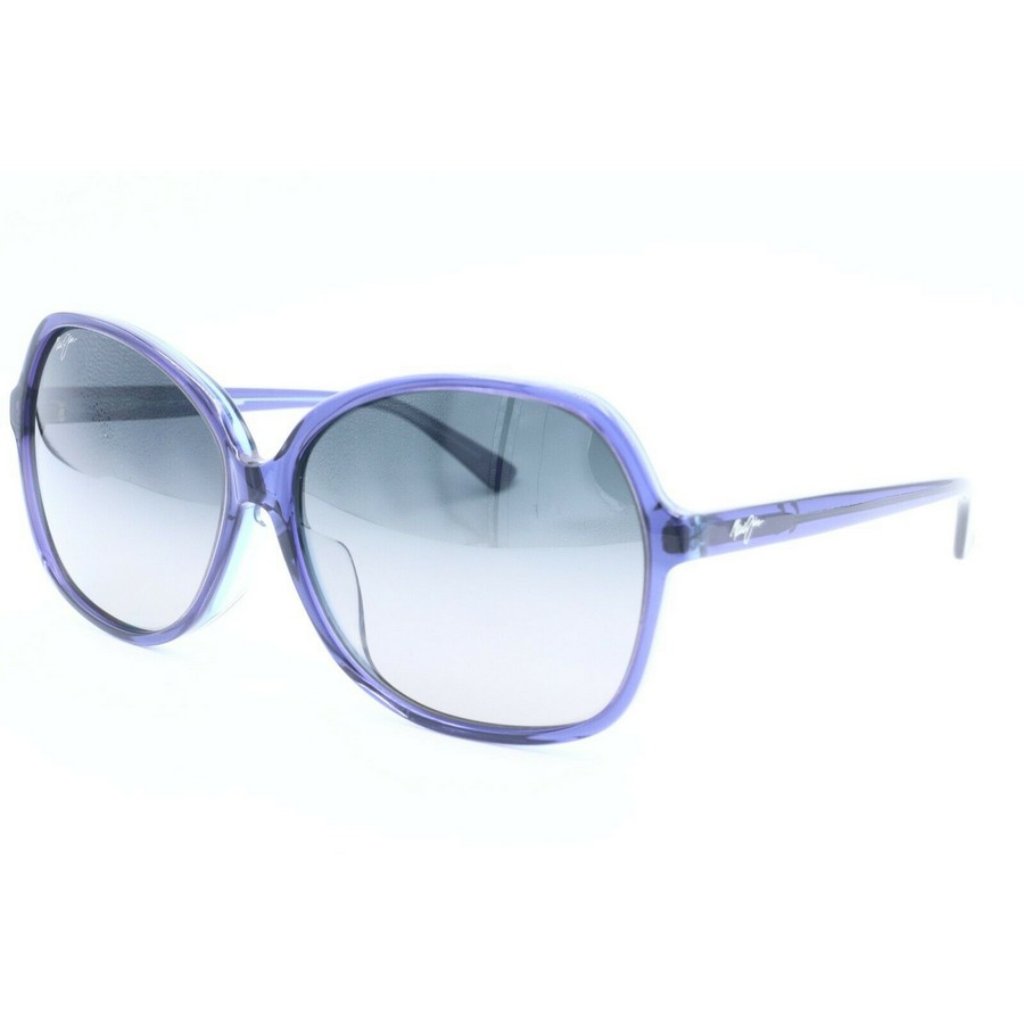 Maui Jim Taro Mj 795-08d Butterfly Blue Sunglasses Gray Polarized Lens
